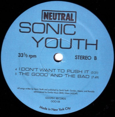 Sonic Youth - Sonic Youth