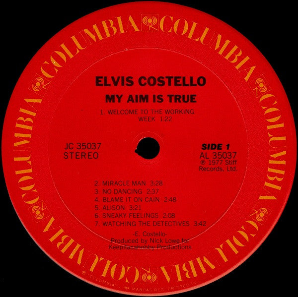 My Aim Is True - Costello, Elvis
