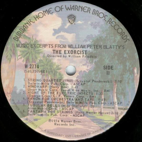 Music Excerpts From William Peter Blatty's The Exo - Various