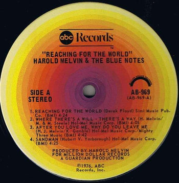 Reaching For The World - Melvin, Harold & The Blue Notes