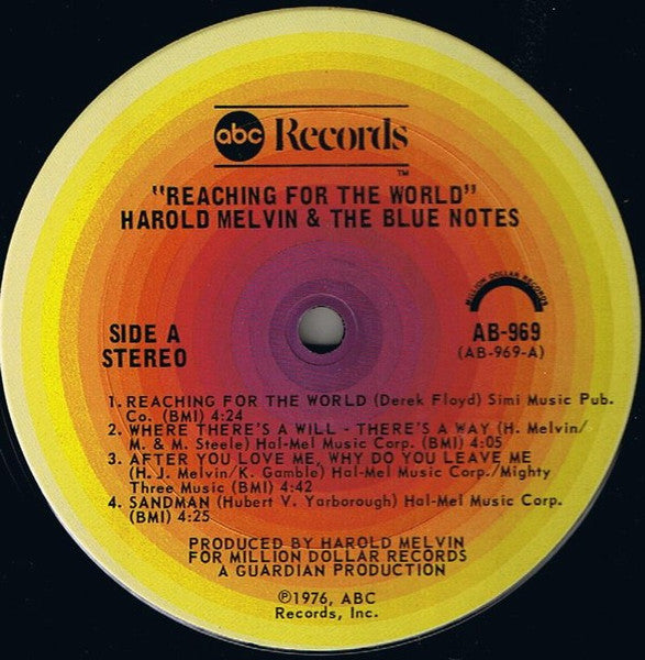 Reaching For The World - Melvin, Harold & The Blue Notes