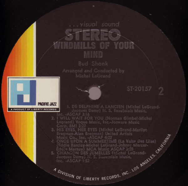 Windmills Of Your Mind - Shank, Bud