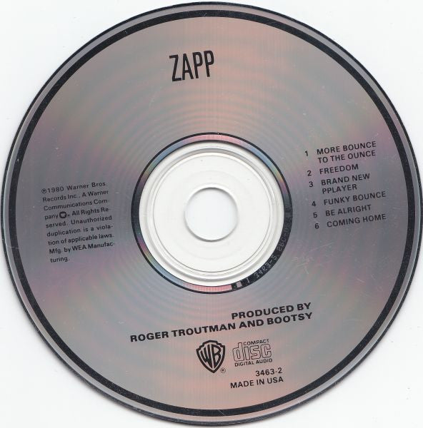 Zapp - Zapp [CD]