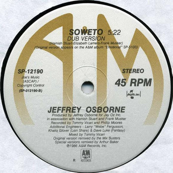 Soweto (Remixed Version) - Osborne, Jeffrey