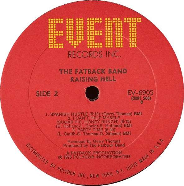 Raising Hell - Fatbackband, The
