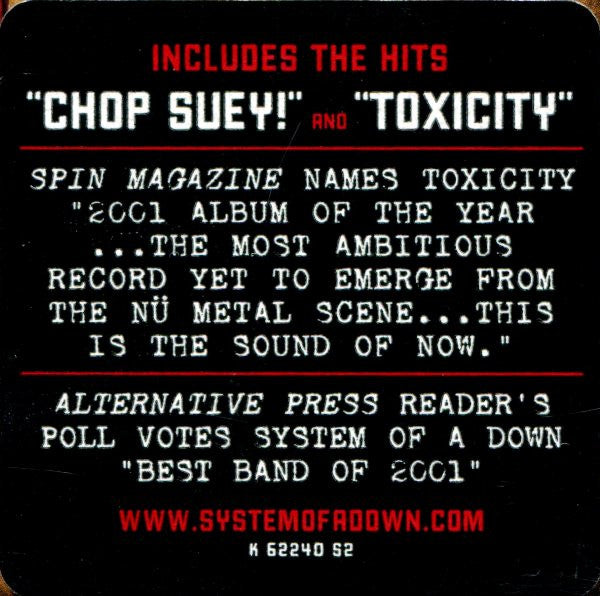 Toxicity - System Of A Down [CD]