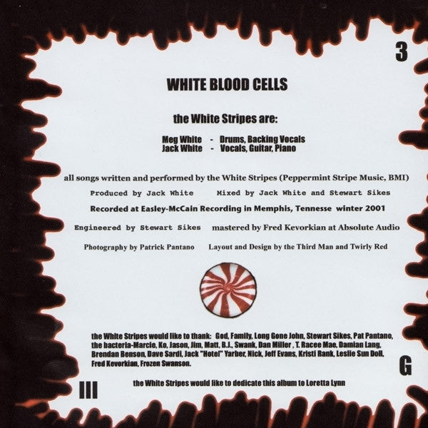 White Blood Cells - White Stripes