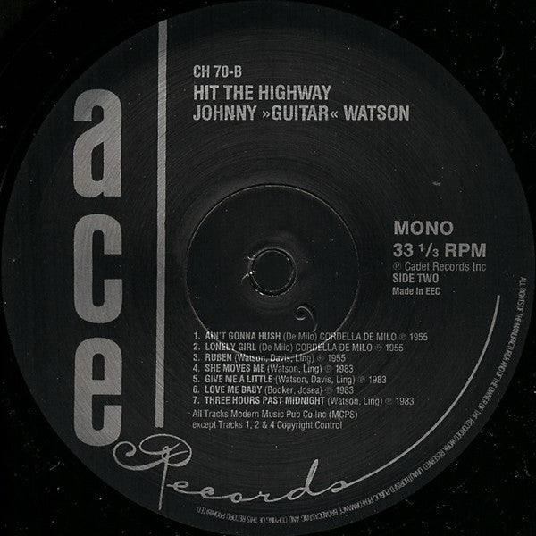 Hit The Highway - Watson, Johnny Guitar