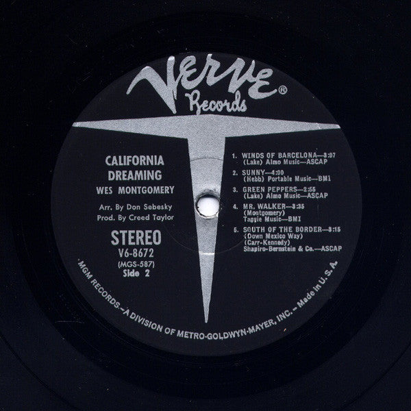 California Dreaming - Montgomery, Wes