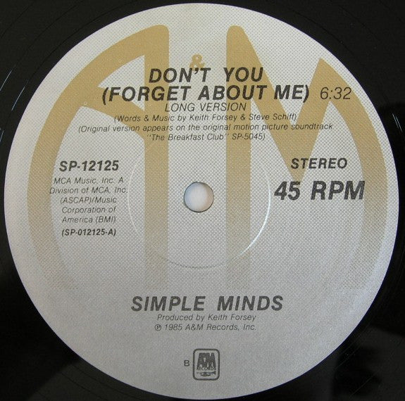Don't You (Forget About Me) - Simple Minds