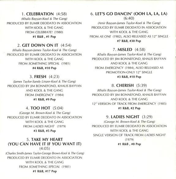 Celebration: The Best Of Kool & The Gang 1979-1987 - Kool & The Gang