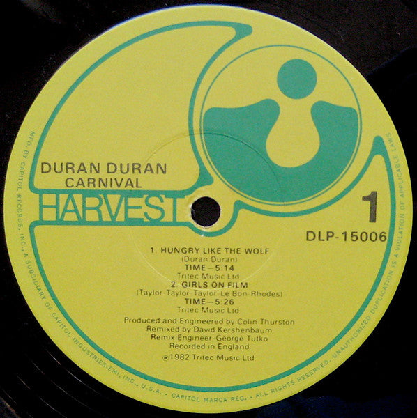 Carnival - Duran Duran