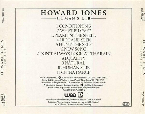 Human's Lib - Jones, Howard