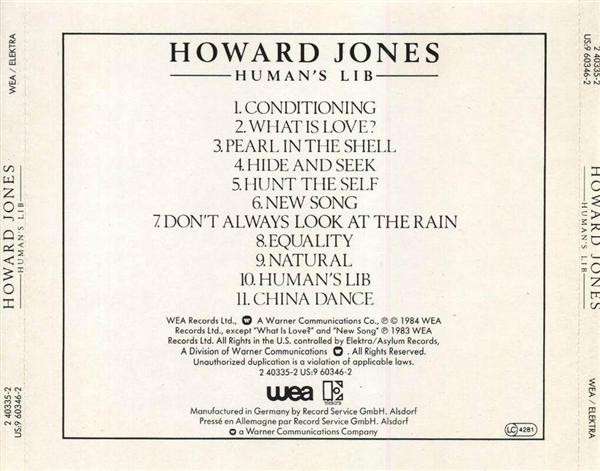 Human's Lib - Jones, Howard