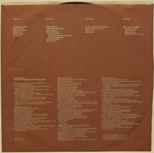 Live And More - Summer, Donna