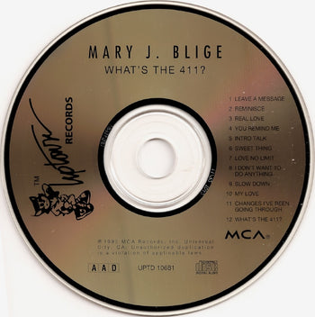 What's The 411? - Blige, Mary J.