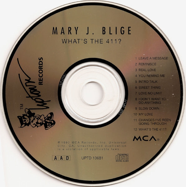 What's The 411? - Blige, Mary J.