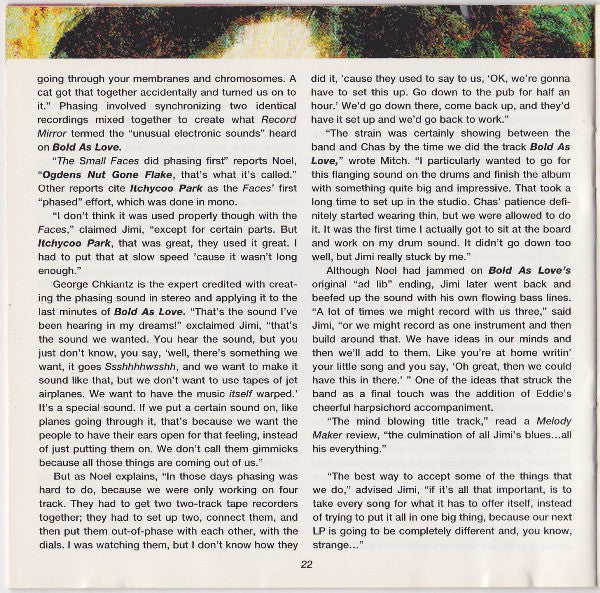 Axis: Bold As Love - Hendrix, Jimi Experience