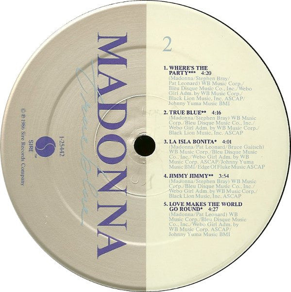 True Blue - Madonna
