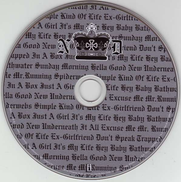 The Singles 1992-2003 - No Doubt [CD]