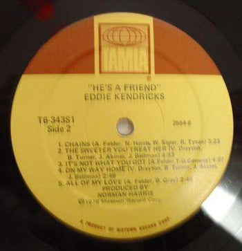He's A Friend - Kendricks, Eddie
