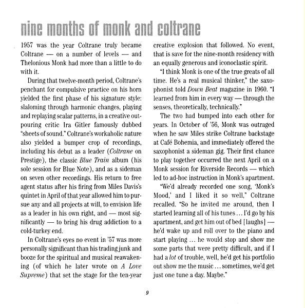 At Carnegie Hall - Monk, Thelonious Quartet