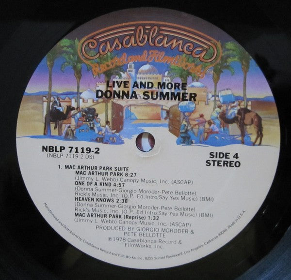Live And More - Summer, Donna