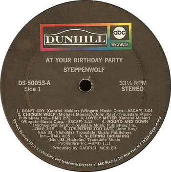 At Your Birthday Party - Steppenwolf