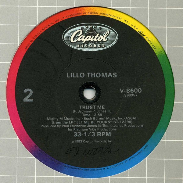 Your Love's Got A Hold On Me - Thomas, Lillo