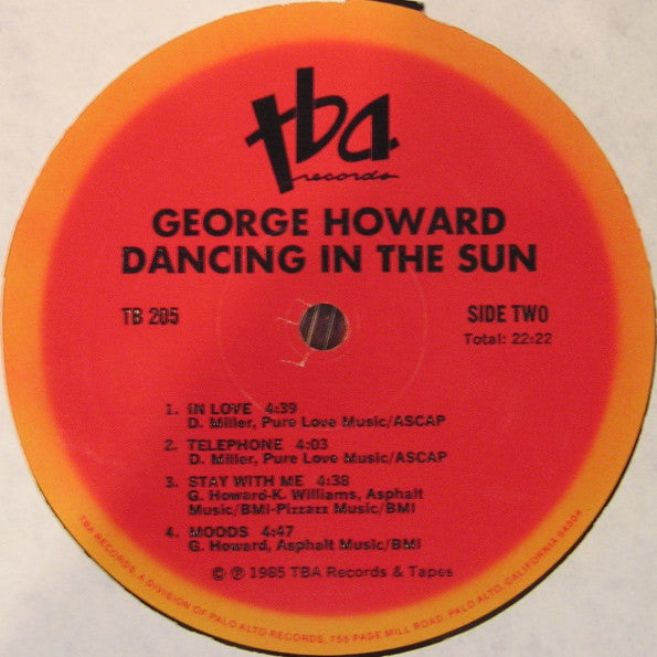 Dancing In The Sun - Howard, George