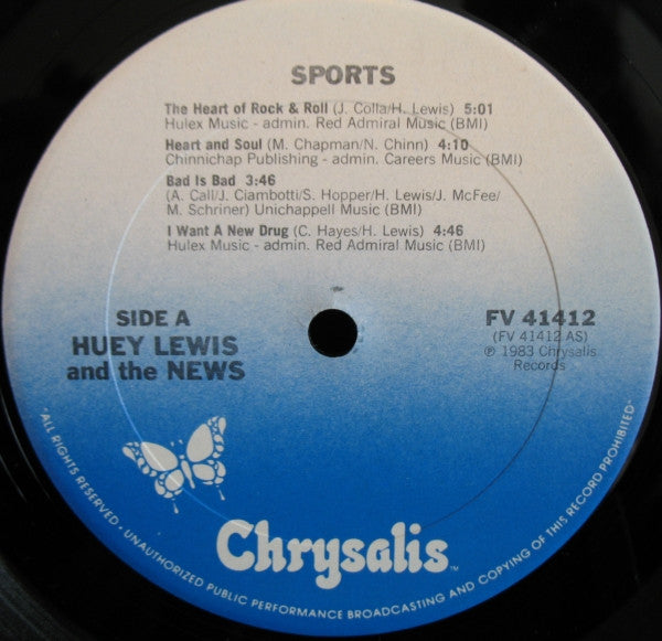 Sports - Lewis, Huey & The News