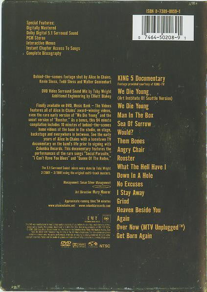 Music Bank Alice In Chains - Alice In Chains