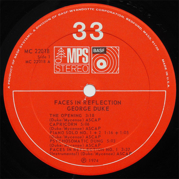 Faces In Reflection - Duke, George