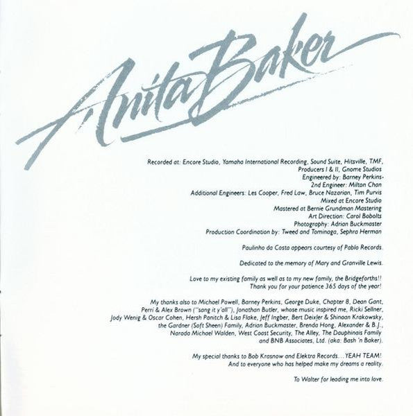 Giving You the Best I Got - Anita Baker [CD]