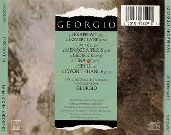 Sexappeal (Georgio's Greatest 12" Mixes) - Georgio