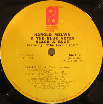 Black And Blue - Melvin, Harold & The Blue Notes