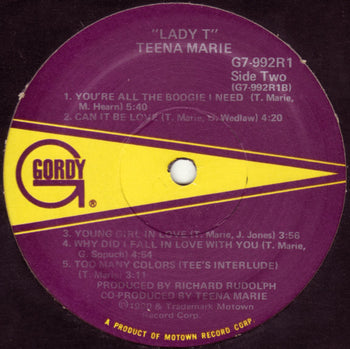 Lady T - Marie, Teena