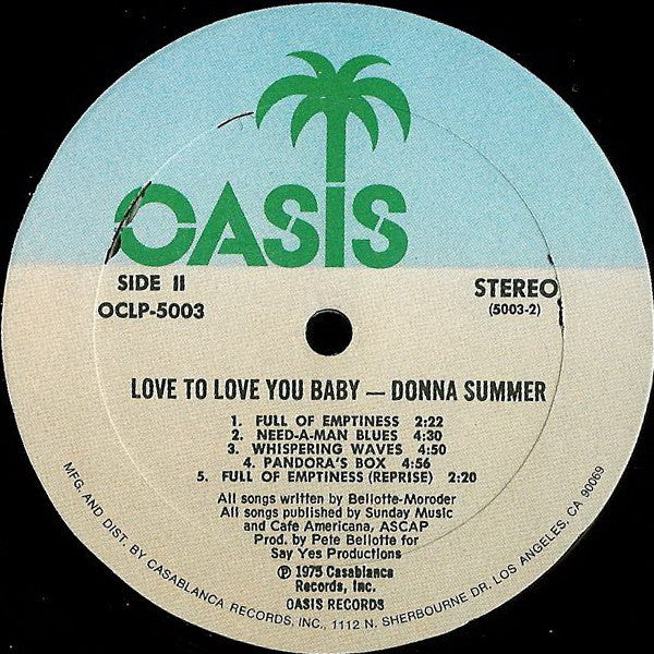 Love To Love You Baby - Summer, Donna