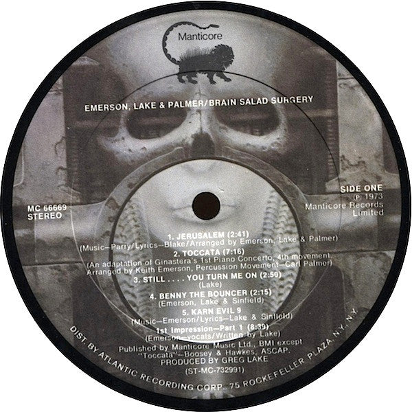 Brain Salad Surgery - Emerson,  Lake & Palmer