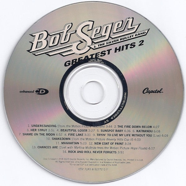 Greatest Hits 2 - Bob Seger [CD]