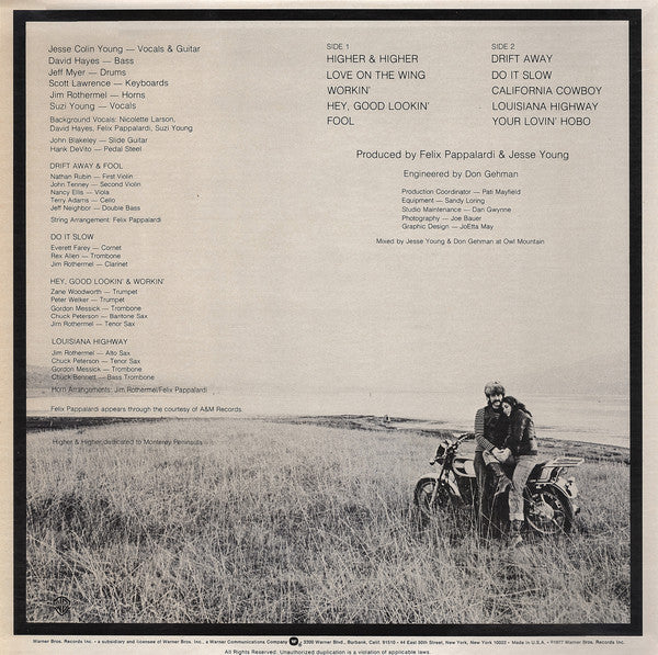 Love On The Wing - Young, Jesse Colin