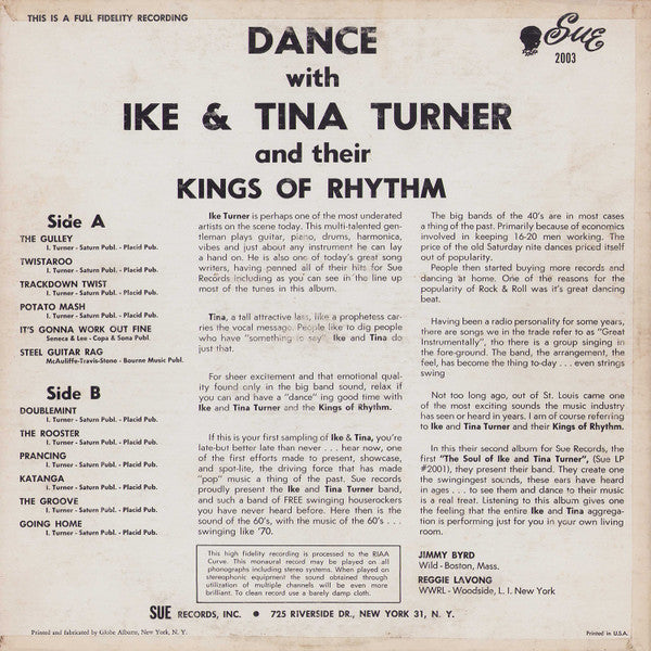 Dance - Turner, Ike & Tina