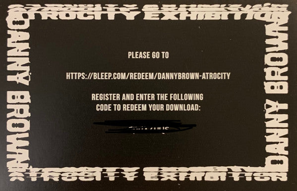 Atrocity Exhibition - Brown, Danny