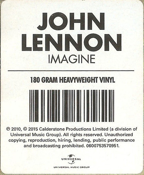 Imagine - Lennon, John