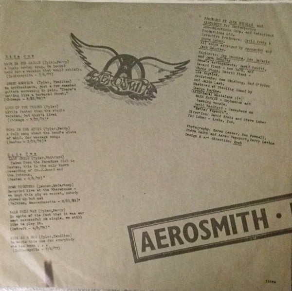 Live Bootleg - Aerosmith