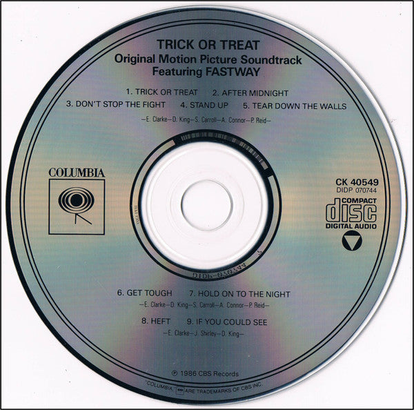Trick Or Treat (Original Motion Picture Soundtrack - Fastway
