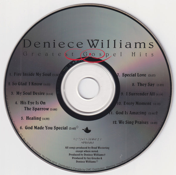 Greatest Gospel Hits - Williams, Deniece