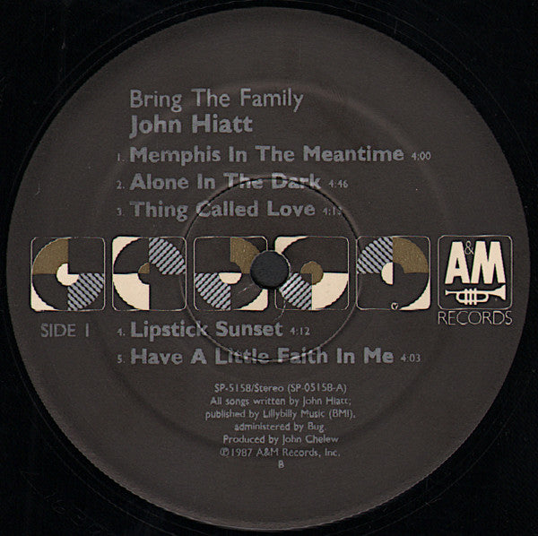 Bring The Family - Hiatt, John