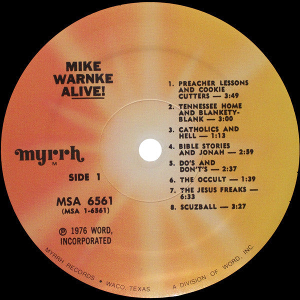 Alive! - Warnke, Mike