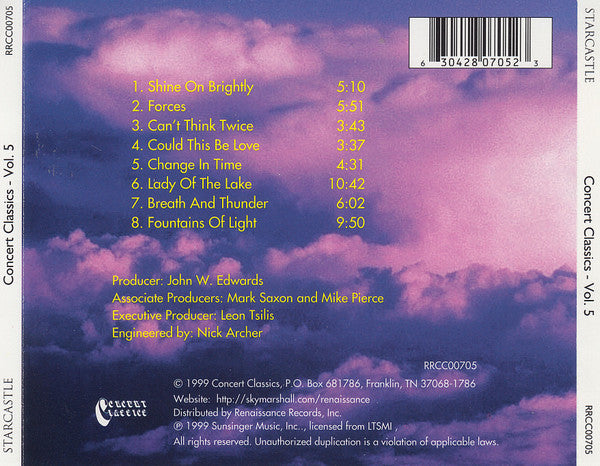 Vol. 5-Concert Classics - Starcastle